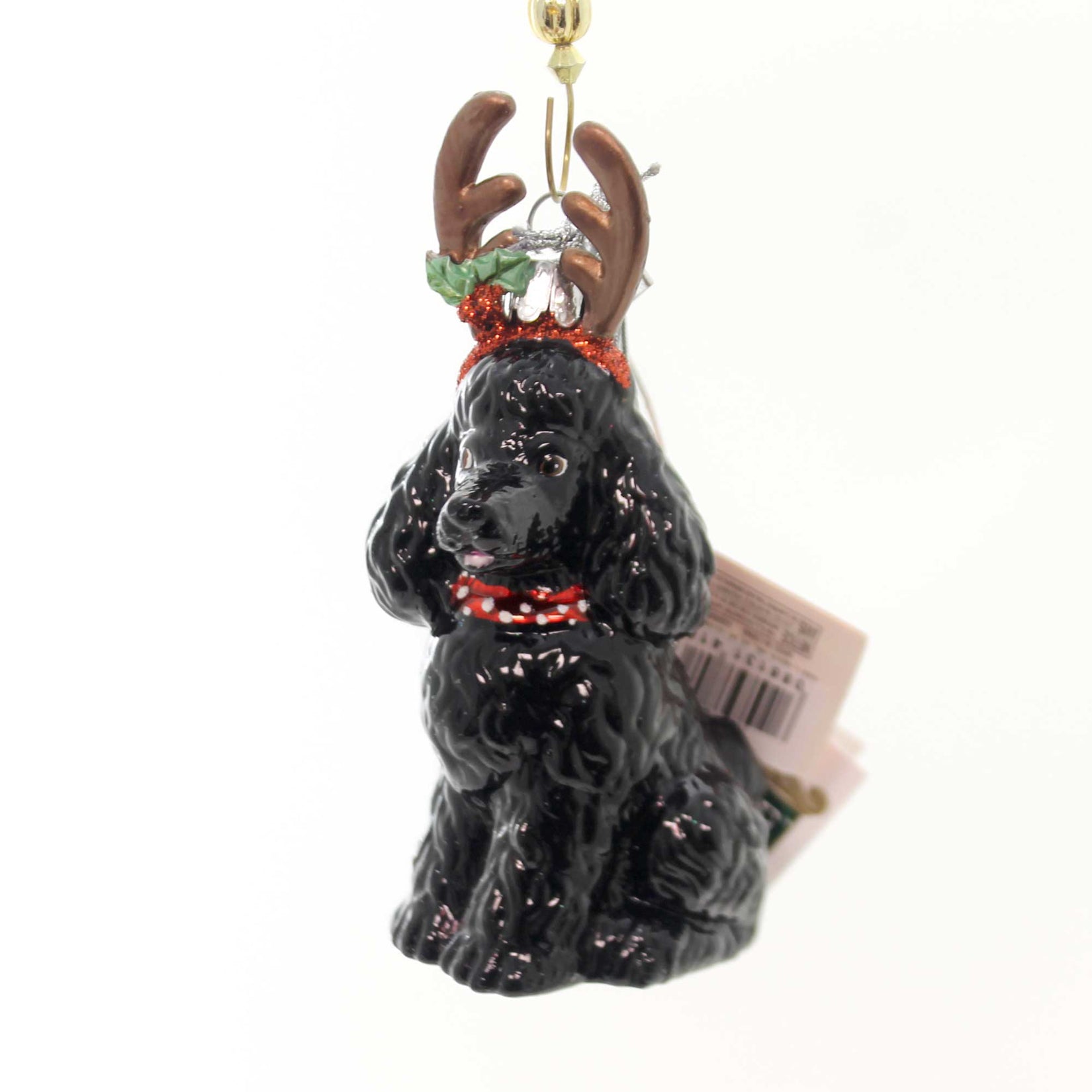 Parent-Nb1261 Dog With Antlers Ornament