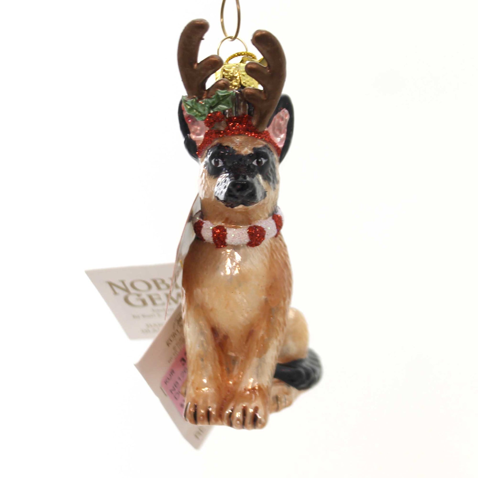Parent-Nb1261 Dog With Antlers Ornament