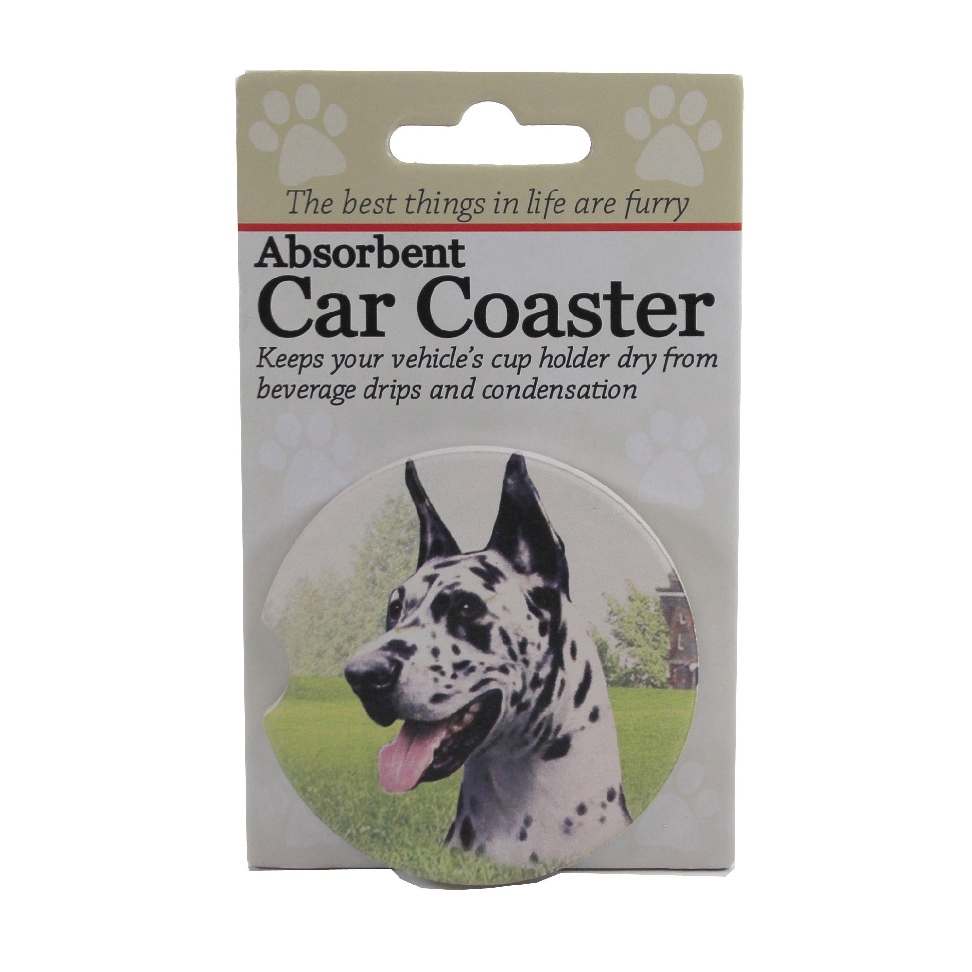 49517 Harlequin Great Dane Coaster 23166A