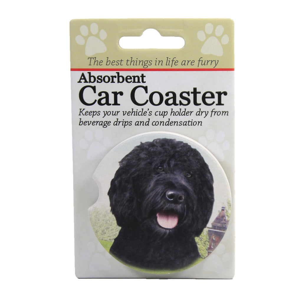 49551 Black Labradoodle Coaster 231121