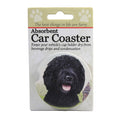 49551 Black Labradoodle Coaster 231121