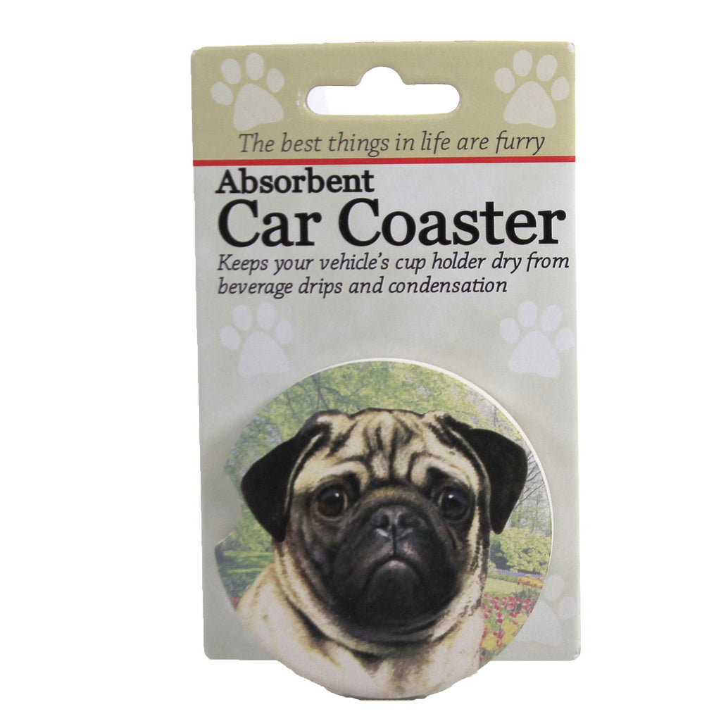 49567 Pug Car Coaster 23131