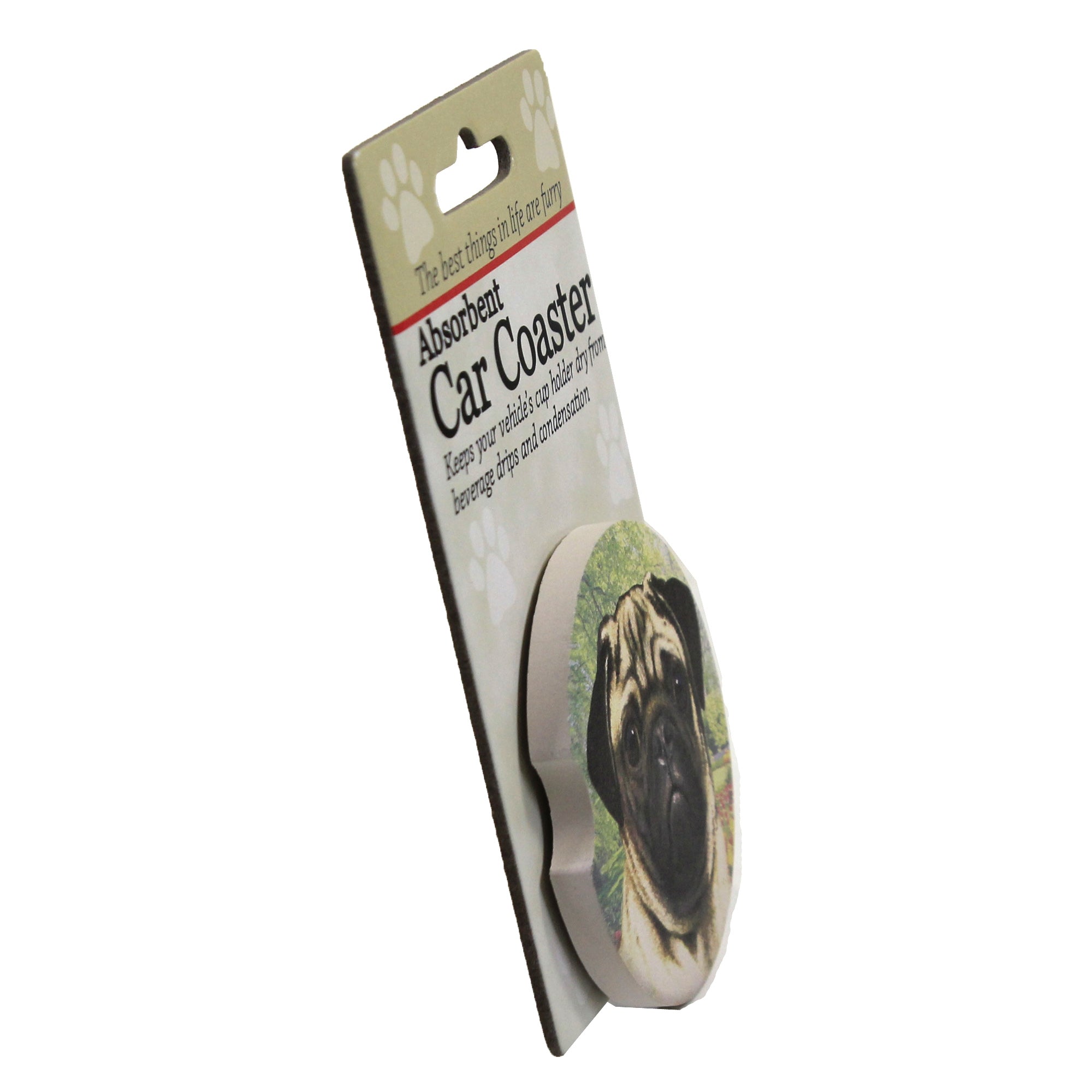 49567 Pug Car Coaster 23131
