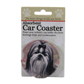 49589 Shih Tzu Black & White Coaster. 23139