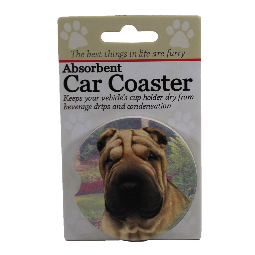 49598 Sharpei Car Coaster 23196