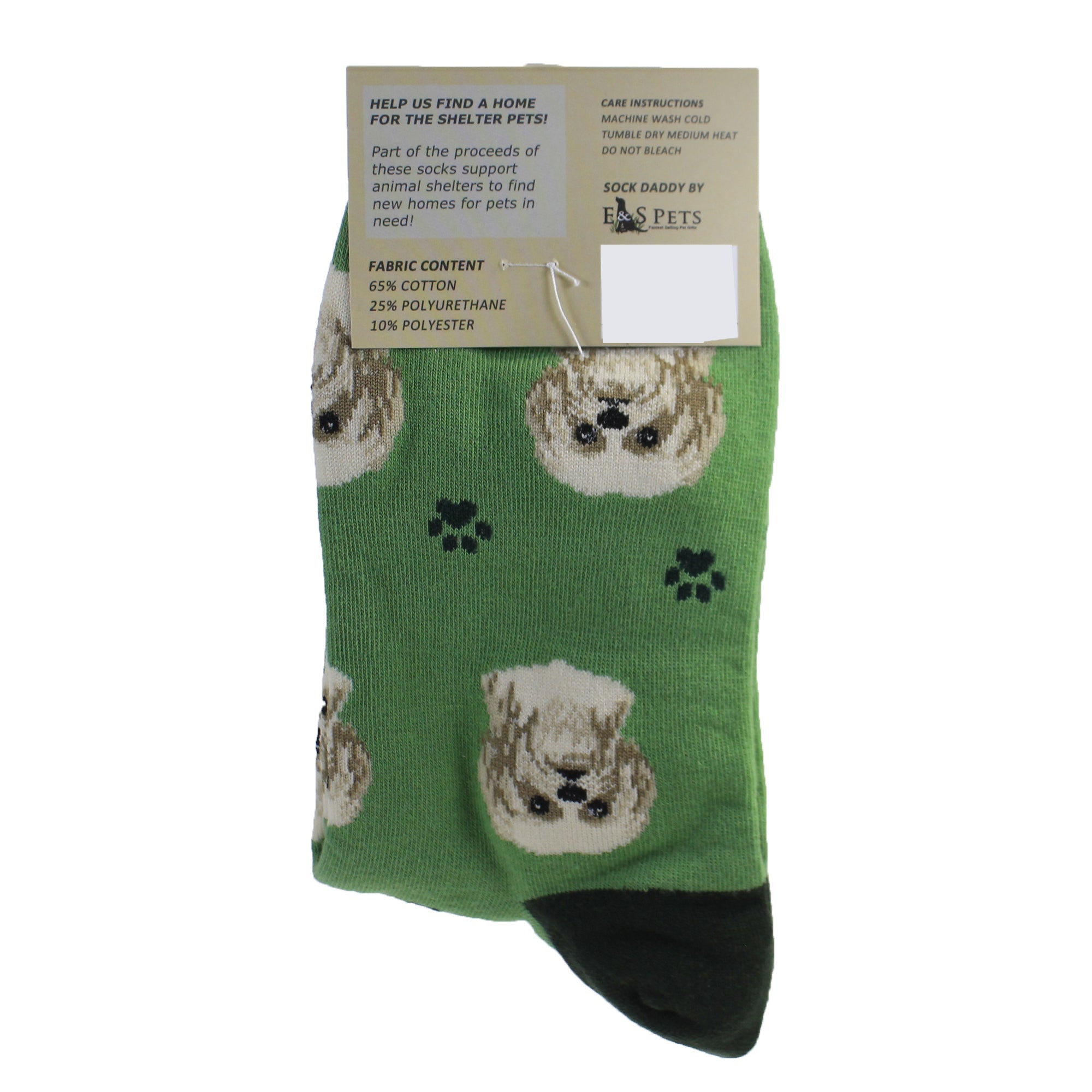 49652 Tan Shih Tzu Socks 80087
