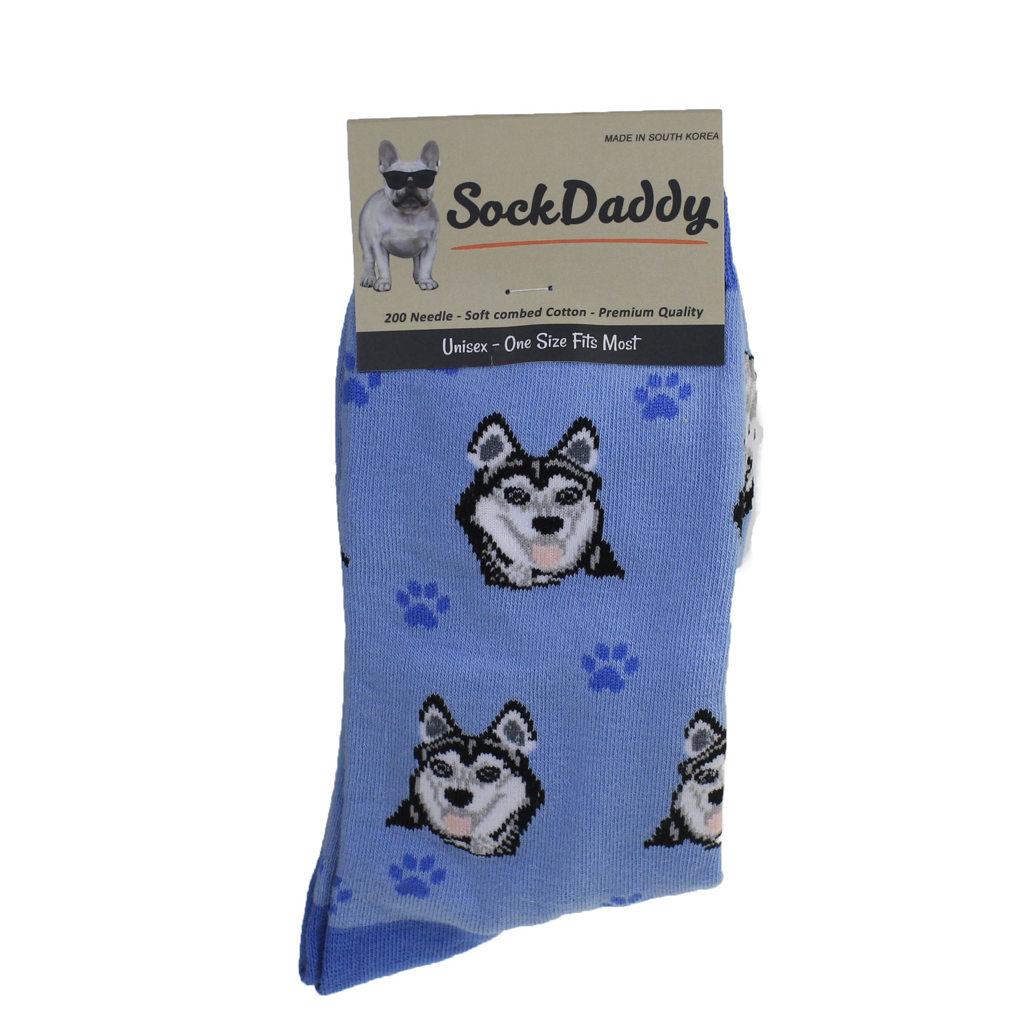 49665 Siberian Husky Socks 80040