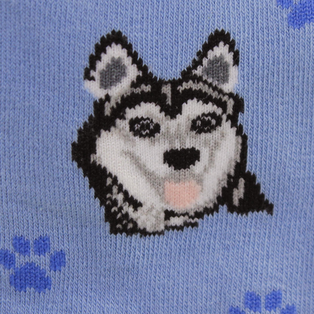 49665 Siberian Husky Socks 80040
