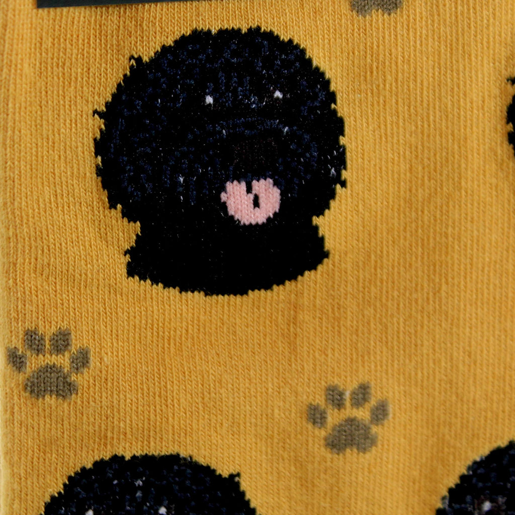 49701 Black Labradoodle Socks 800121A