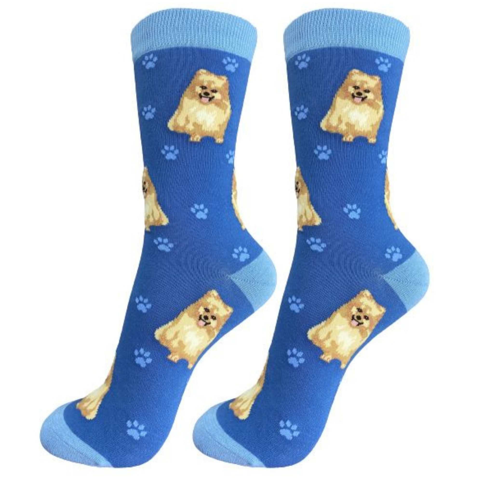 49724 Pomeranian Happy Tails Socks 800FB27
