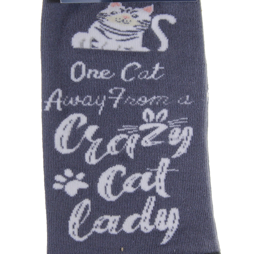 49782 Crazy Cat Lady Happy Tails Sock 801FB229