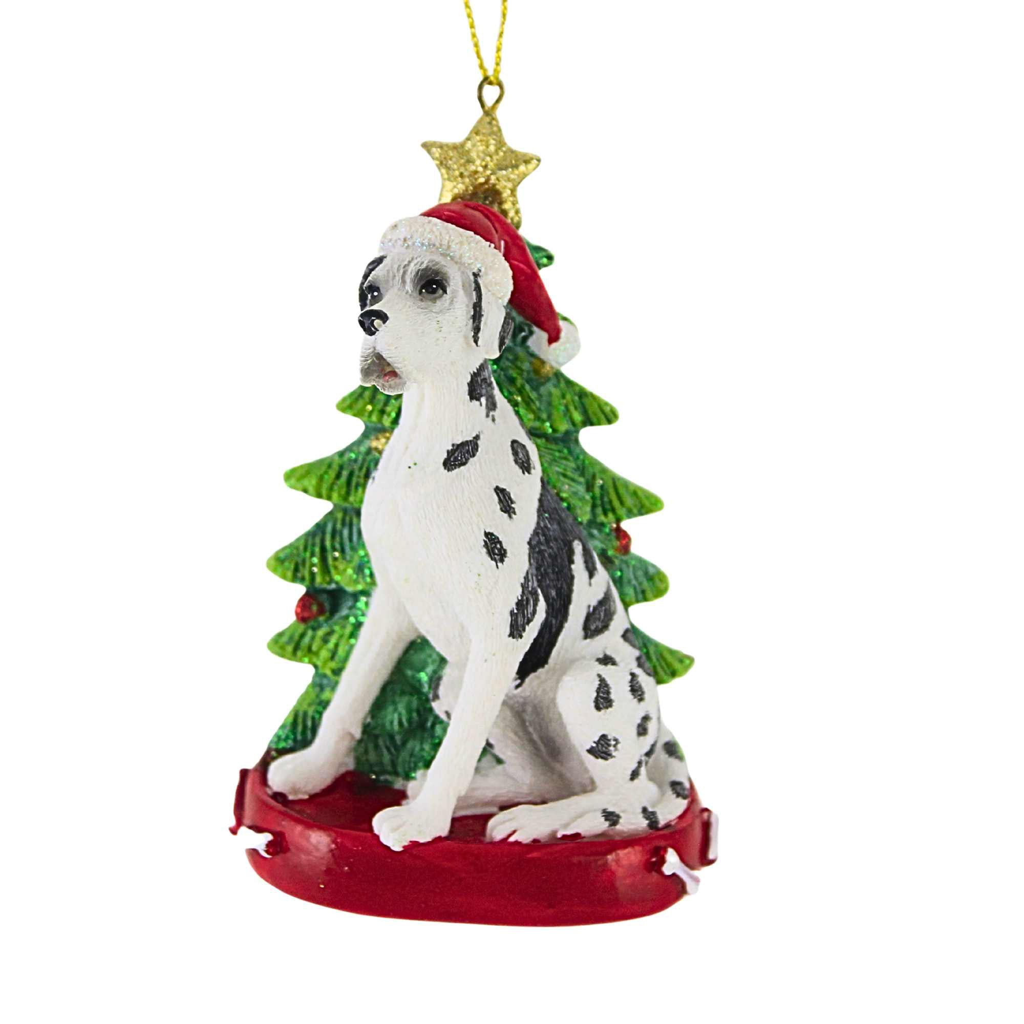 Parent-E0369 Dog With Green Tree
