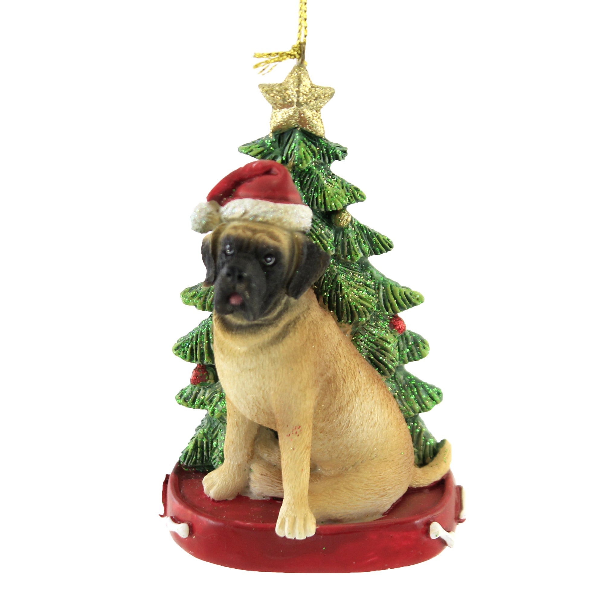 Parent-E0369 Dog With Green Tree