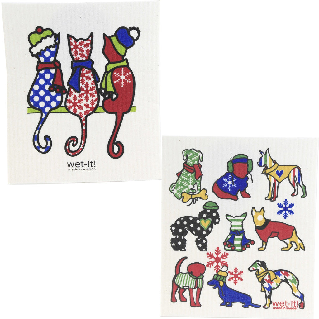 52182 Christmas Cats And Dogs W438*W446