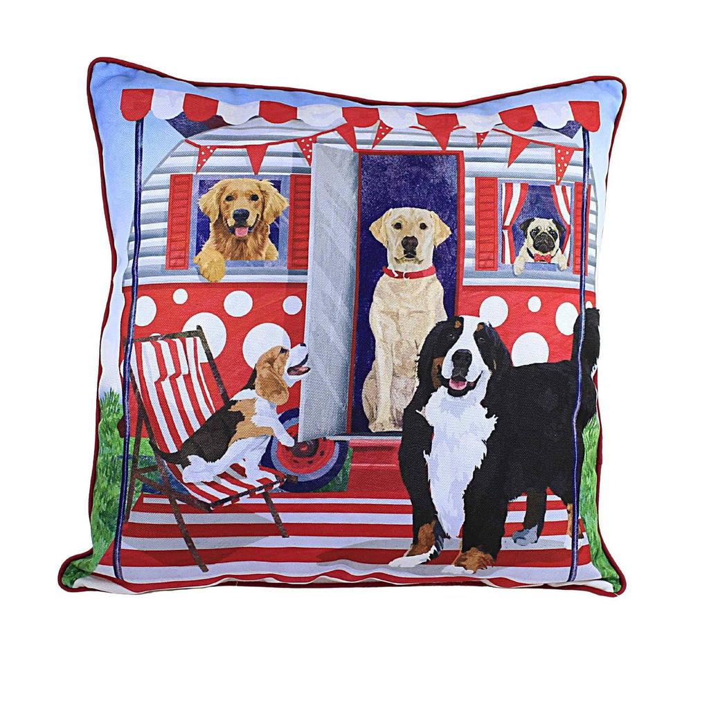 55235 Dog Caravan Pillow C86144215