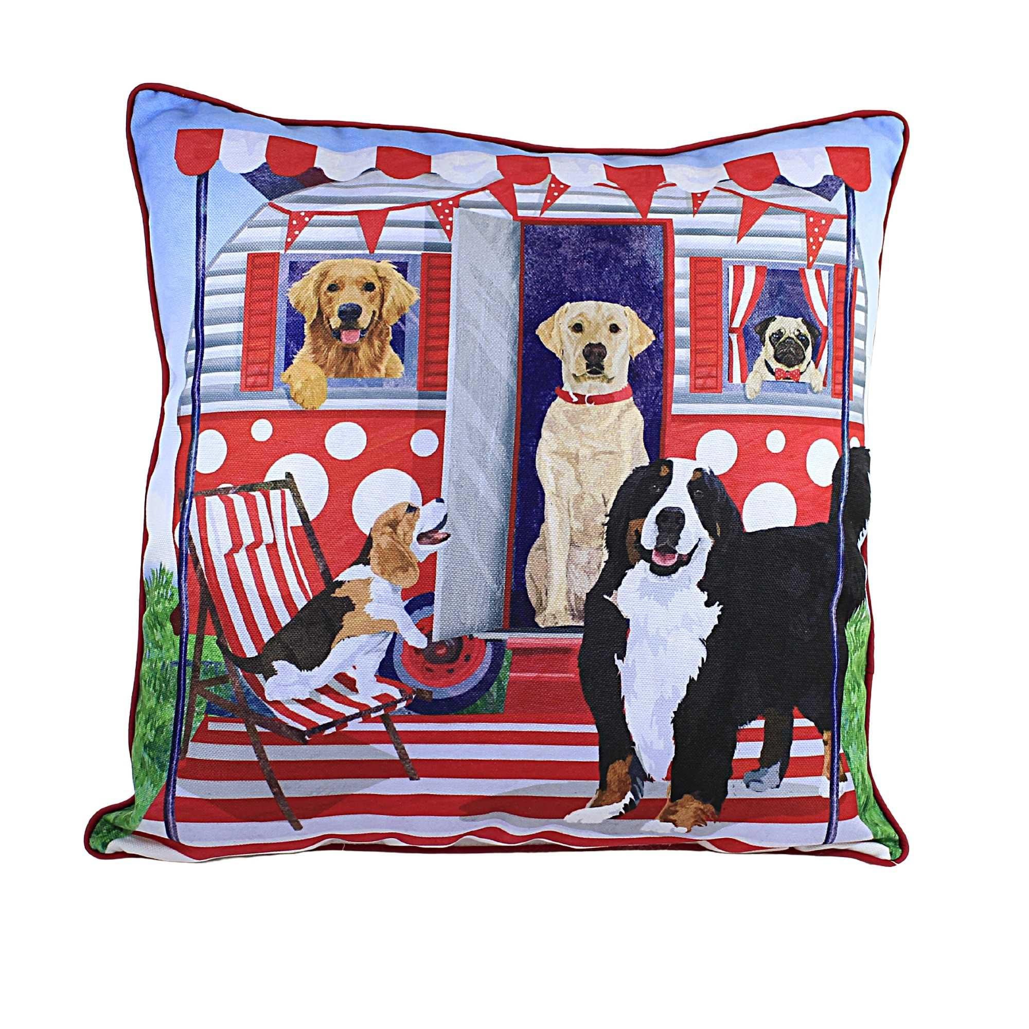 55235 Dog Caravan Pillow C86144215
