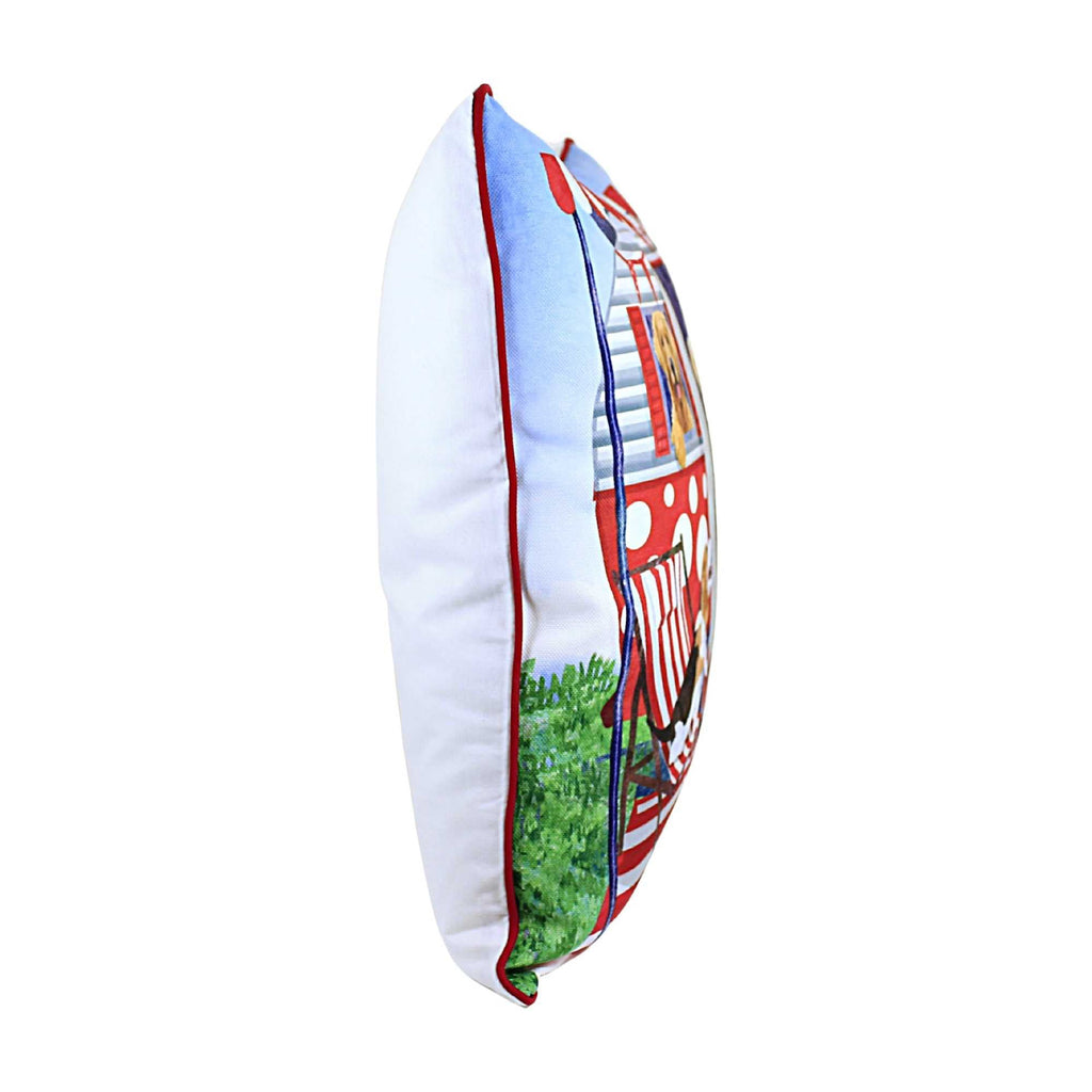 55235 Dog Caravan Pillow C86144215