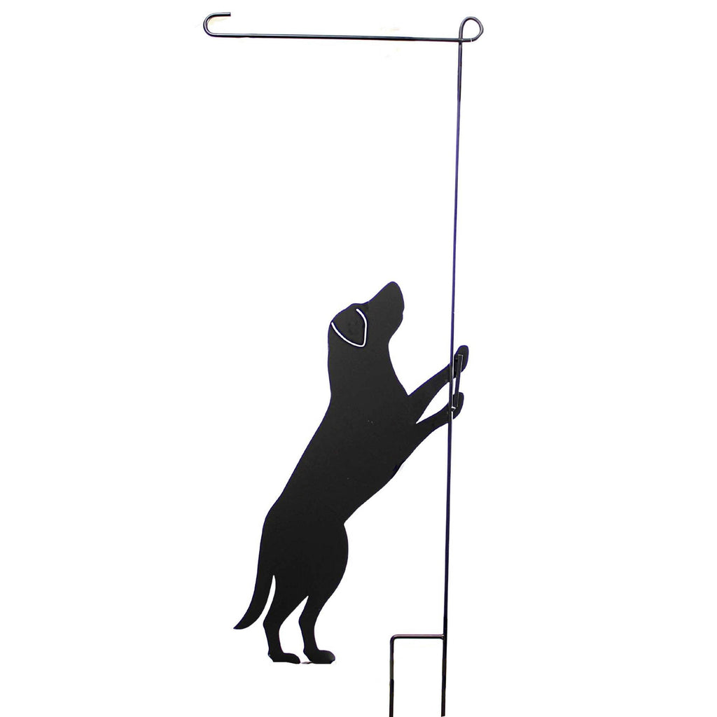55551 Dog Garden Flag Stand 20136