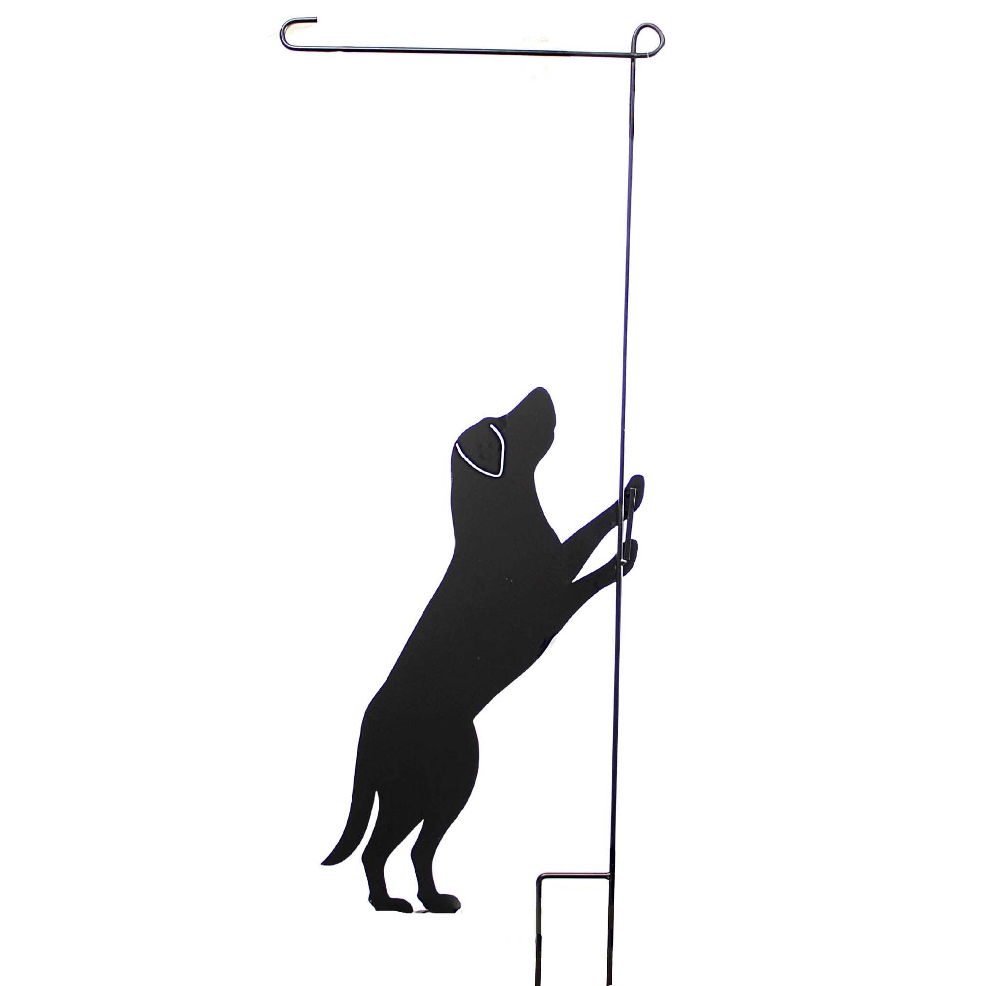 55551 Dog Garden Flag Stand 20136