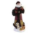 56125 Santa With Puppies Figurine 633372
