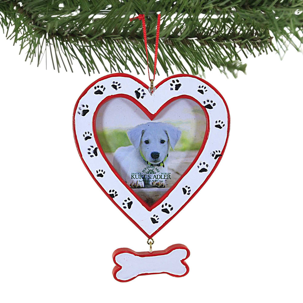 57307 Heart Photo Dog Frame A1507