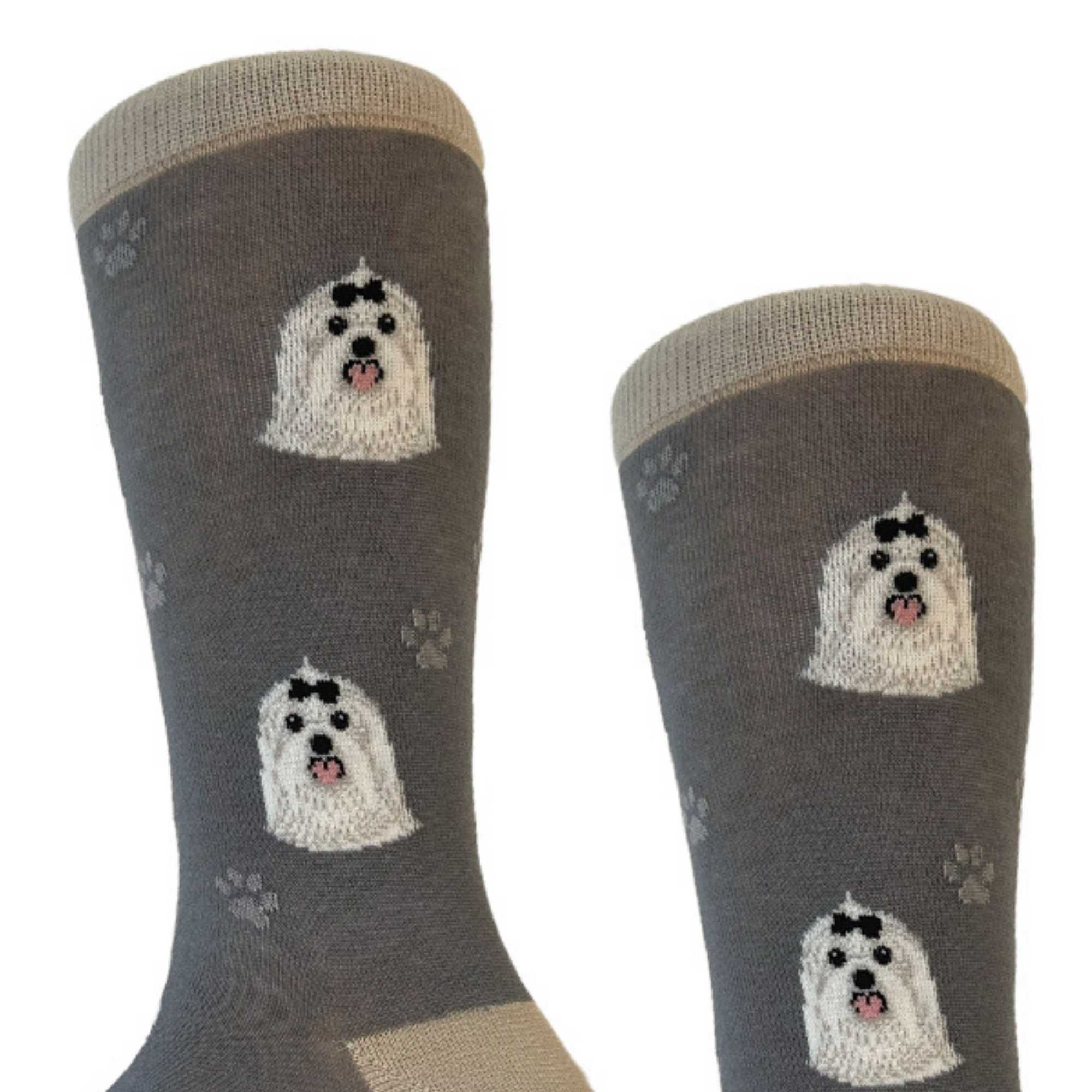57649 Maltese Socks Gray 80024GRAY