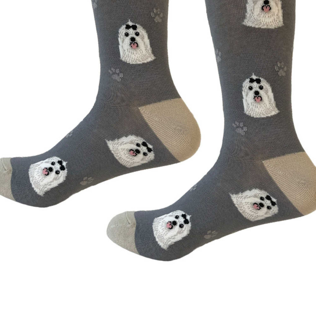 57649 Maltese Socks Gray 80024GRAY