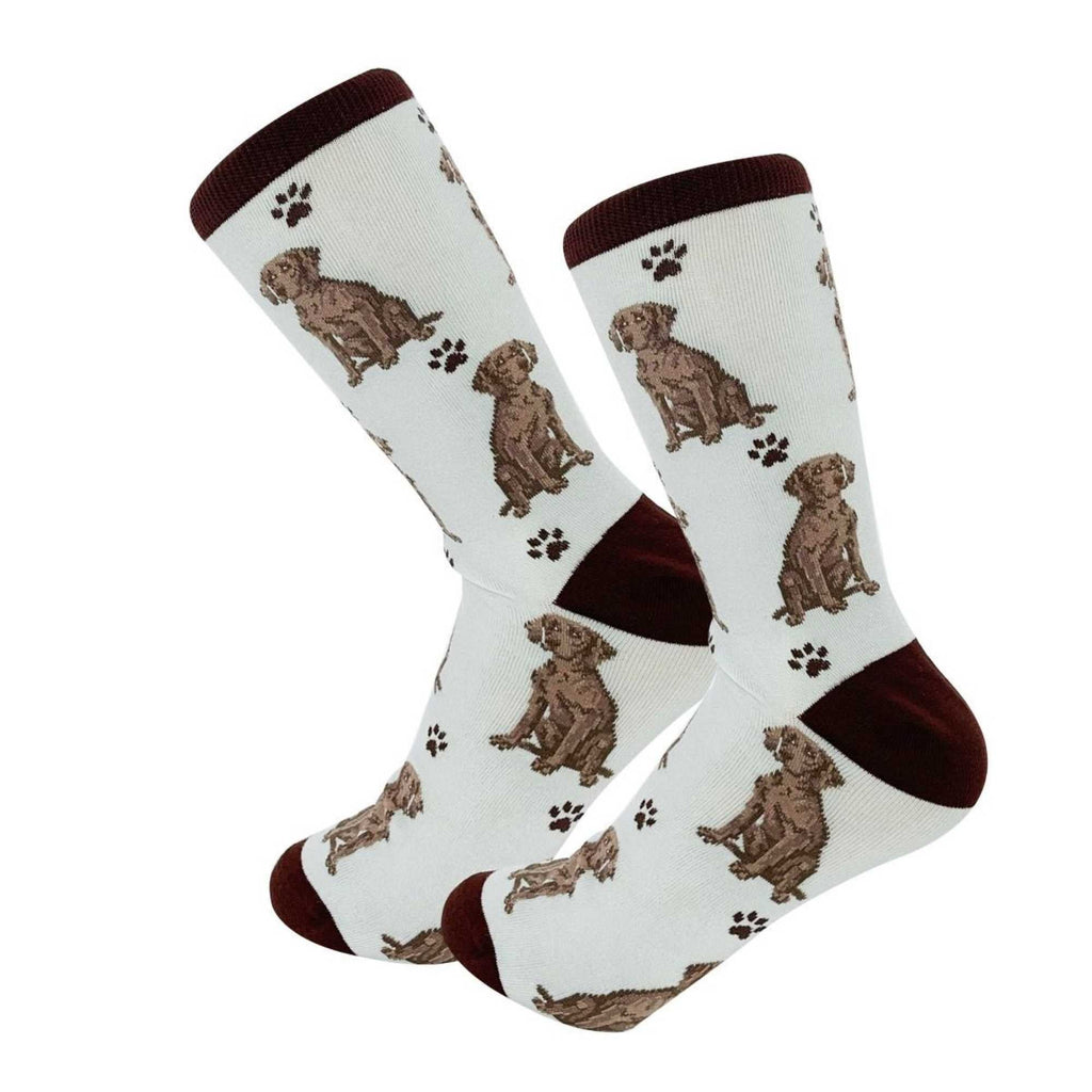57654 Weimaraner Happy Tails Socks . 800FB54GRAYBLUE