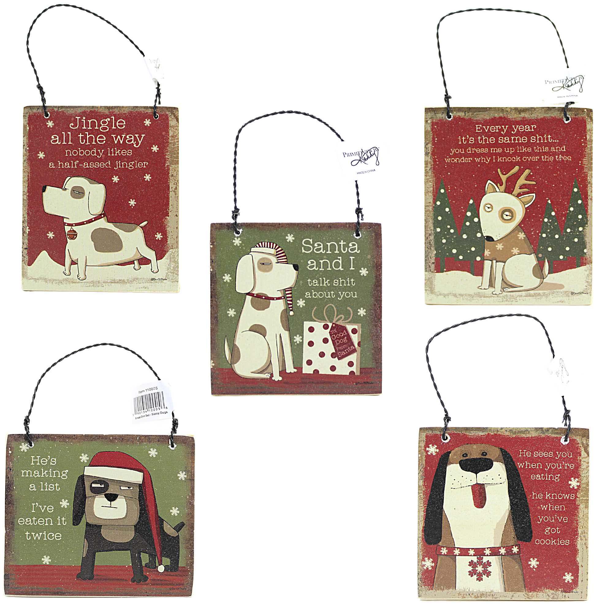 58550 Sassy Dog Set 110005