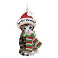 Parent-Ex26300 Kitten With Knitted Scarf