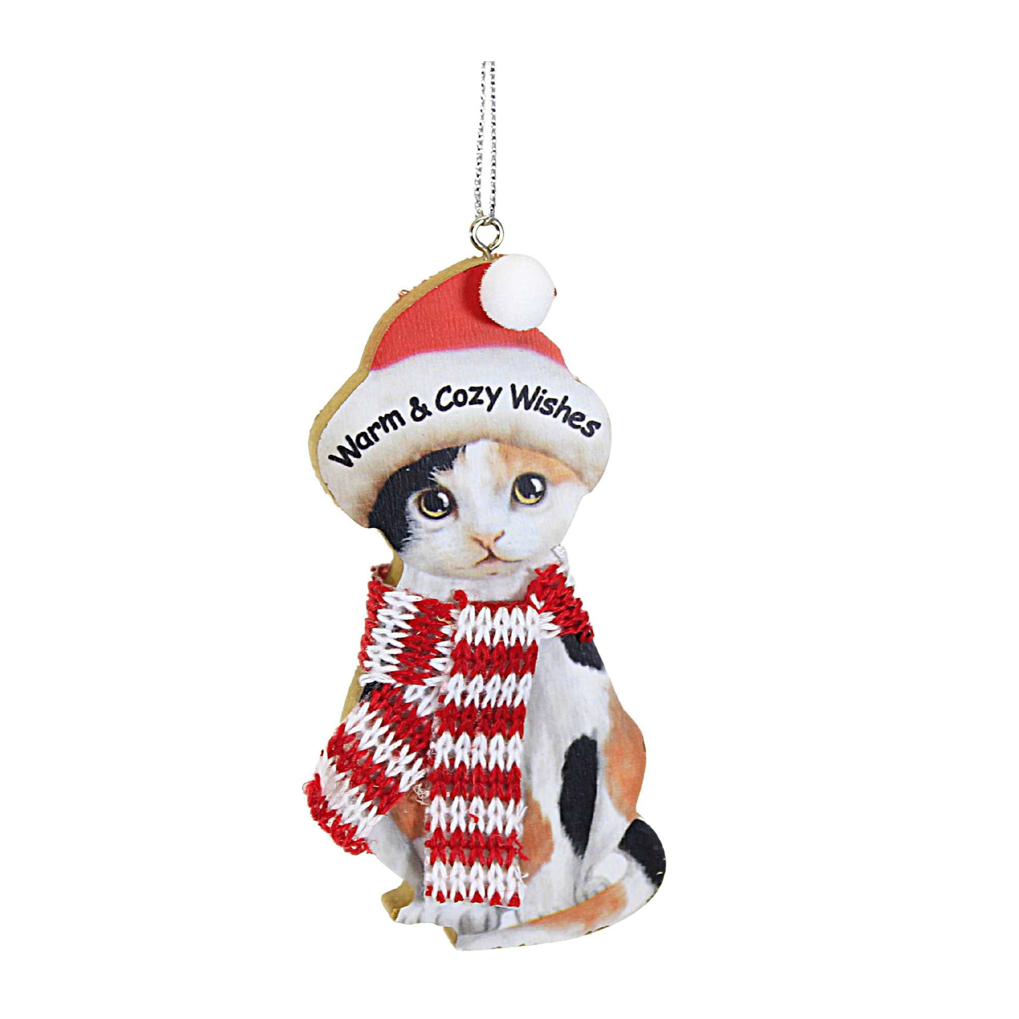 Parent-Ex26300 Kitten With Knitted Scarf