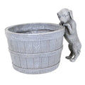 59214 Puppy Bucket Planter 15866