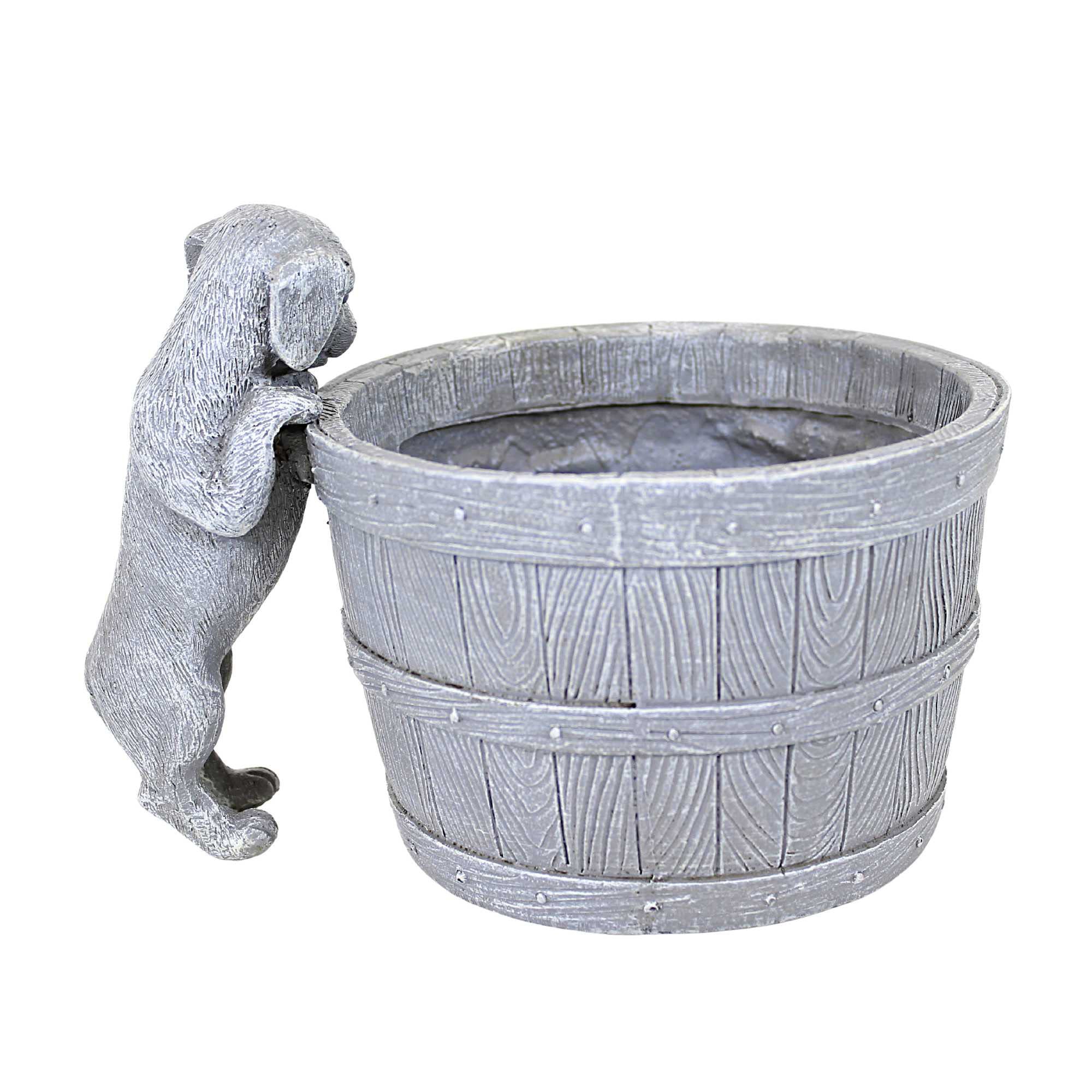 59214 Puppy Bucket Planter 15866