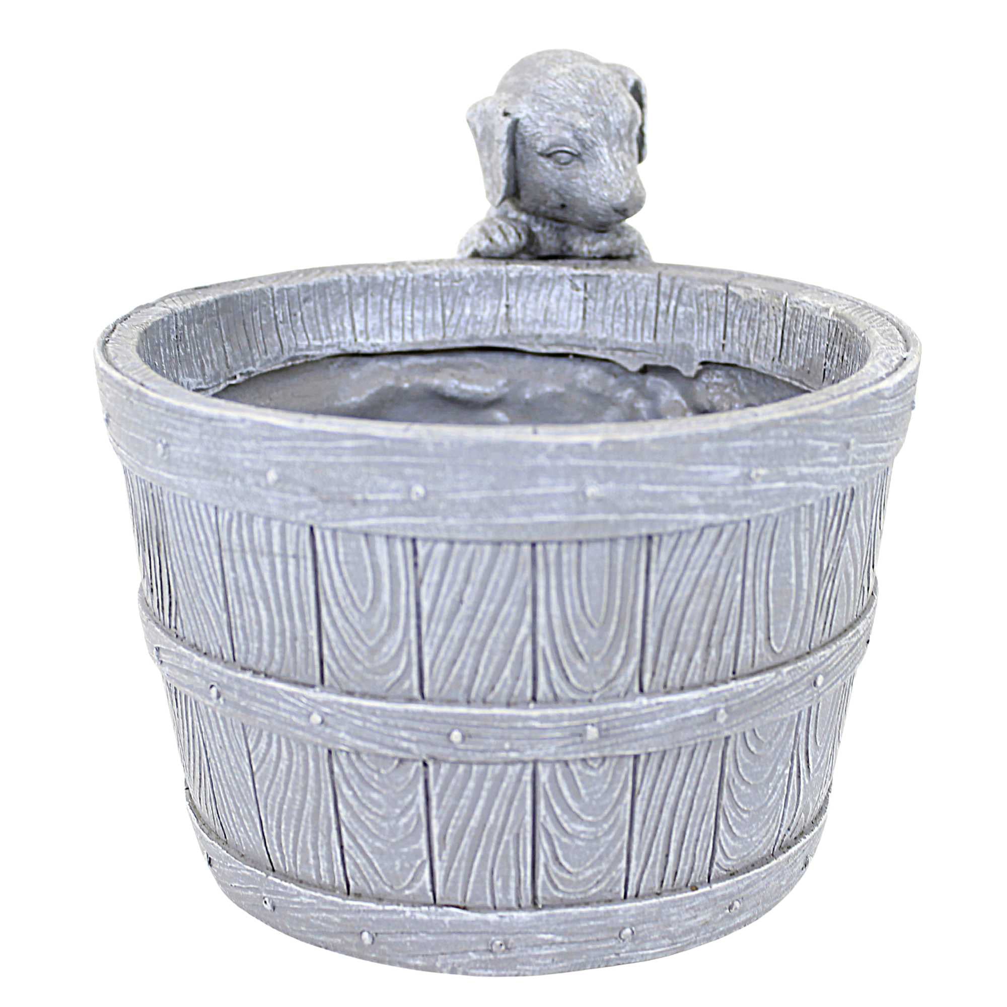 59214 Puppy Bucket Planter 15866