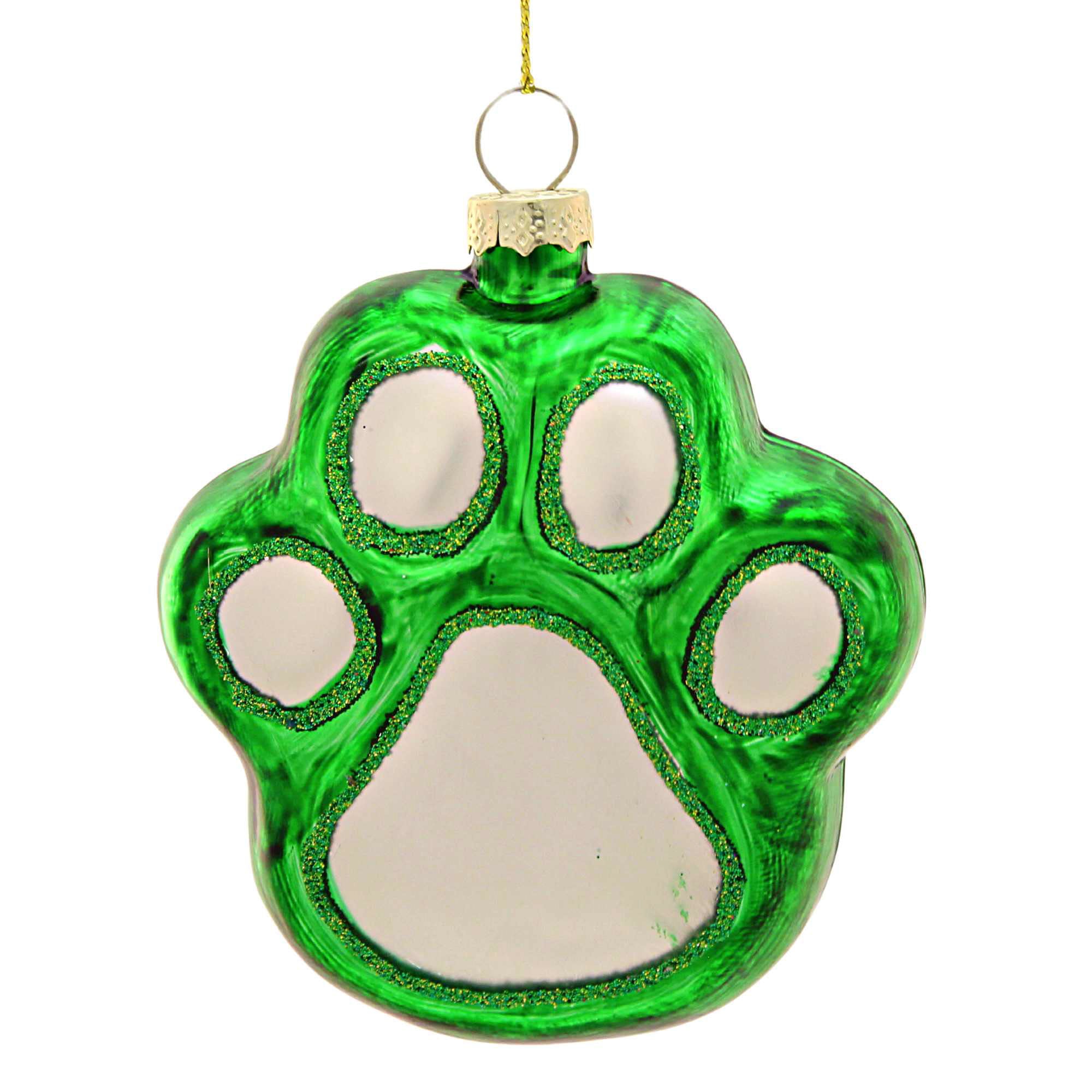 Parent-Y9208 Paw Print Ornament