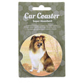 60607 Sheltie Car Coaster 23337