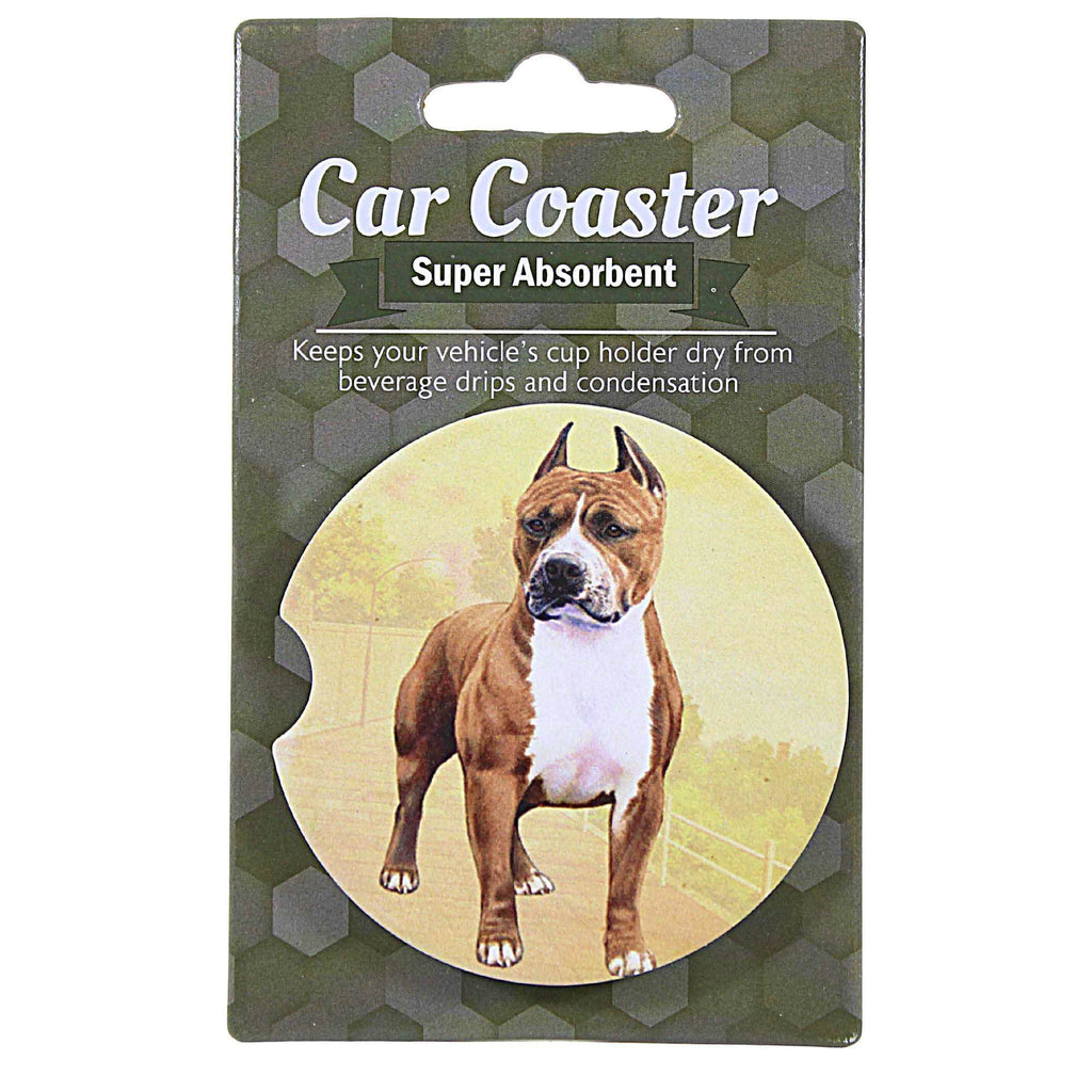60632 Pit Bull Car Coaster 23326