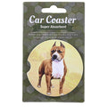 60632 Pit Bull Car Coaster 23326