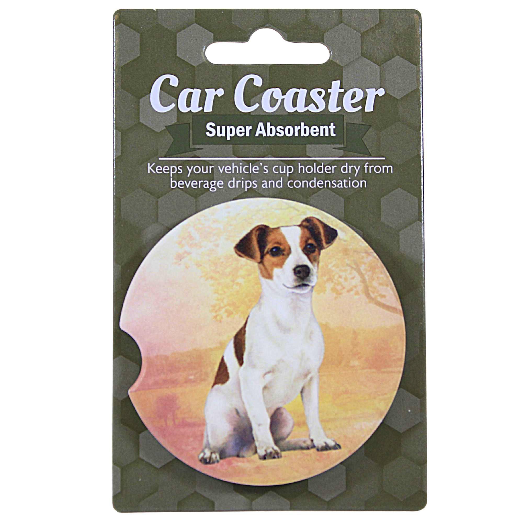 60633 Jack Russel Car Coaster 23317
