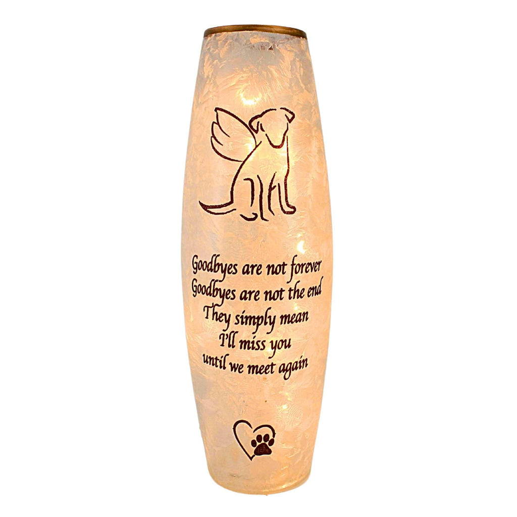 60797 Best Friend Dog Pre-Lit Vase BGD9209