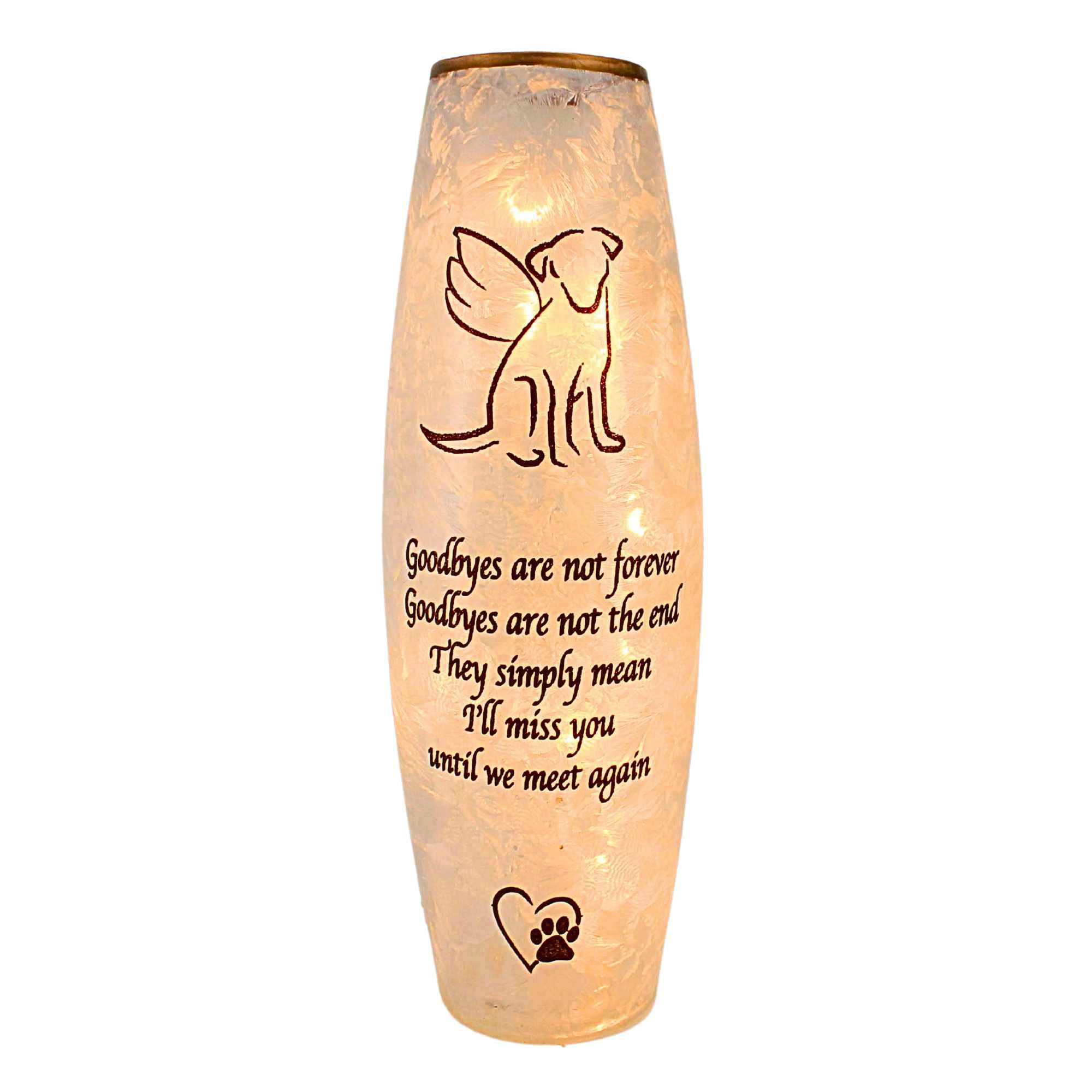 60797 Best Friend Dog Pre-Lit Vase BGD9209