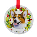 61562 Ceramic Welsh Corgi Ornament 550100