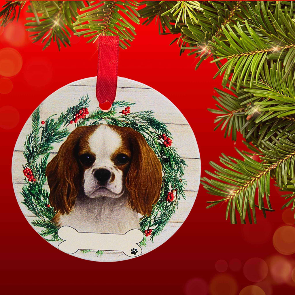 61586 Ceramic King Charles Cavalier Ornament 55018