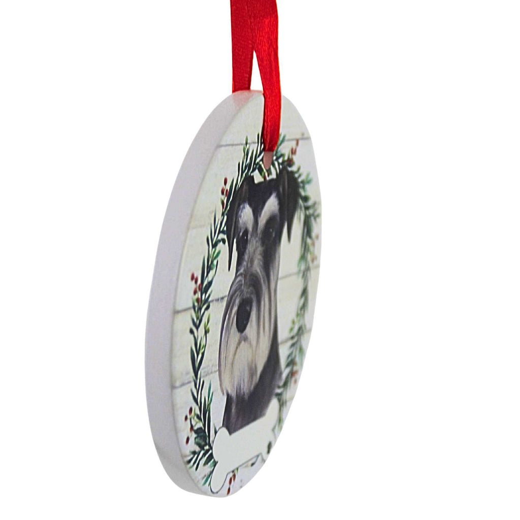 61599 Ceramic Schnauzer Ornament 550105