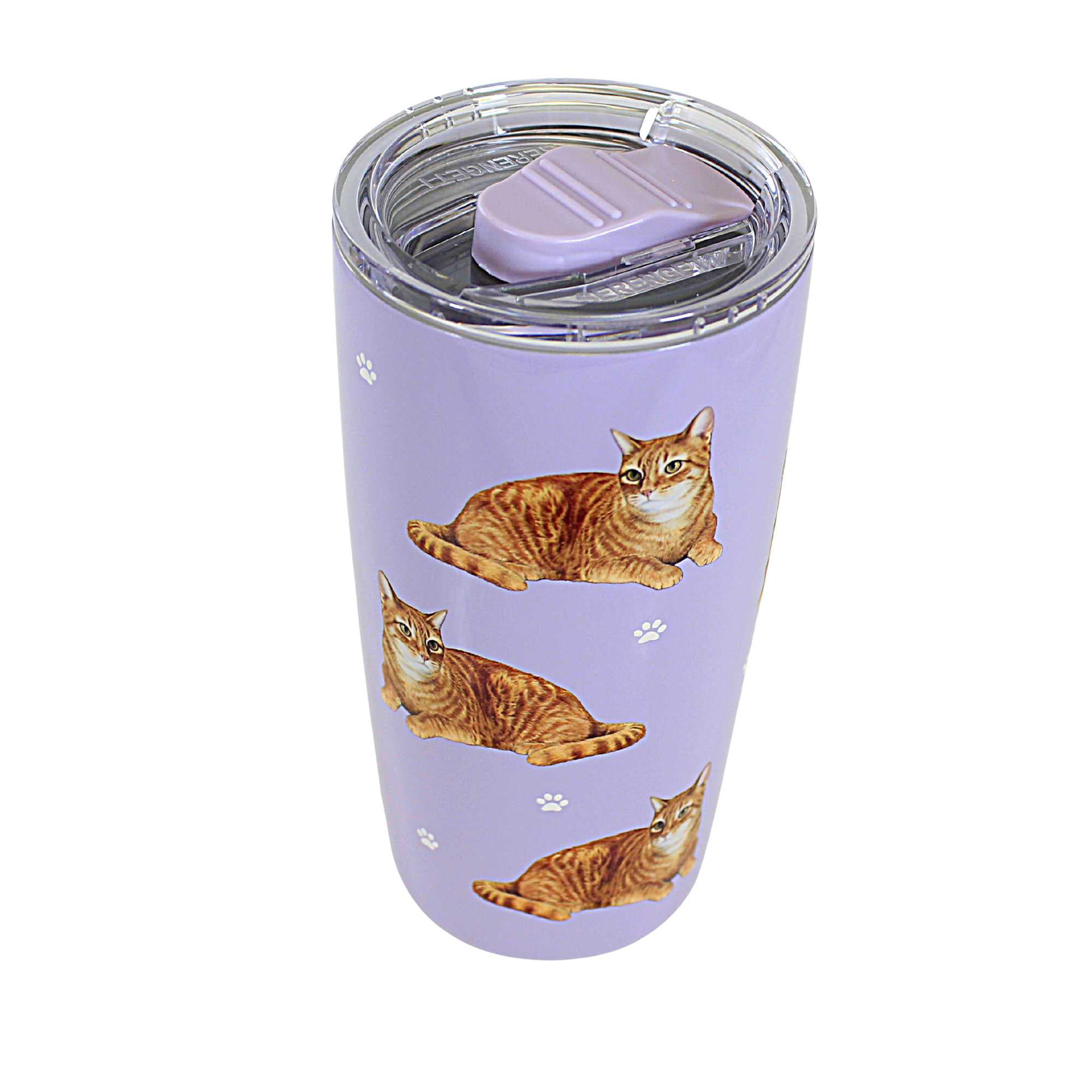 61634 Tabby Orange Serengeti Tumbler 1168A