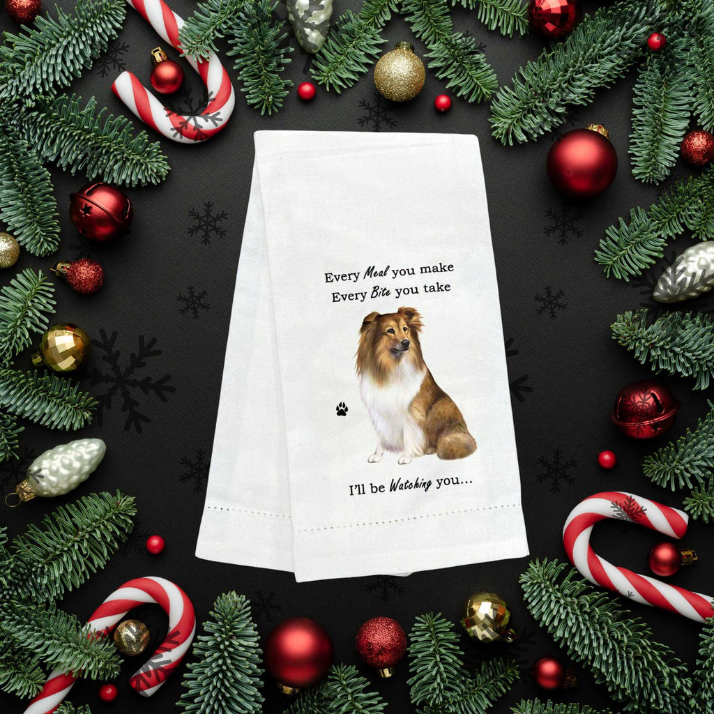 61729 Sheltie Kitchen Towel 71137