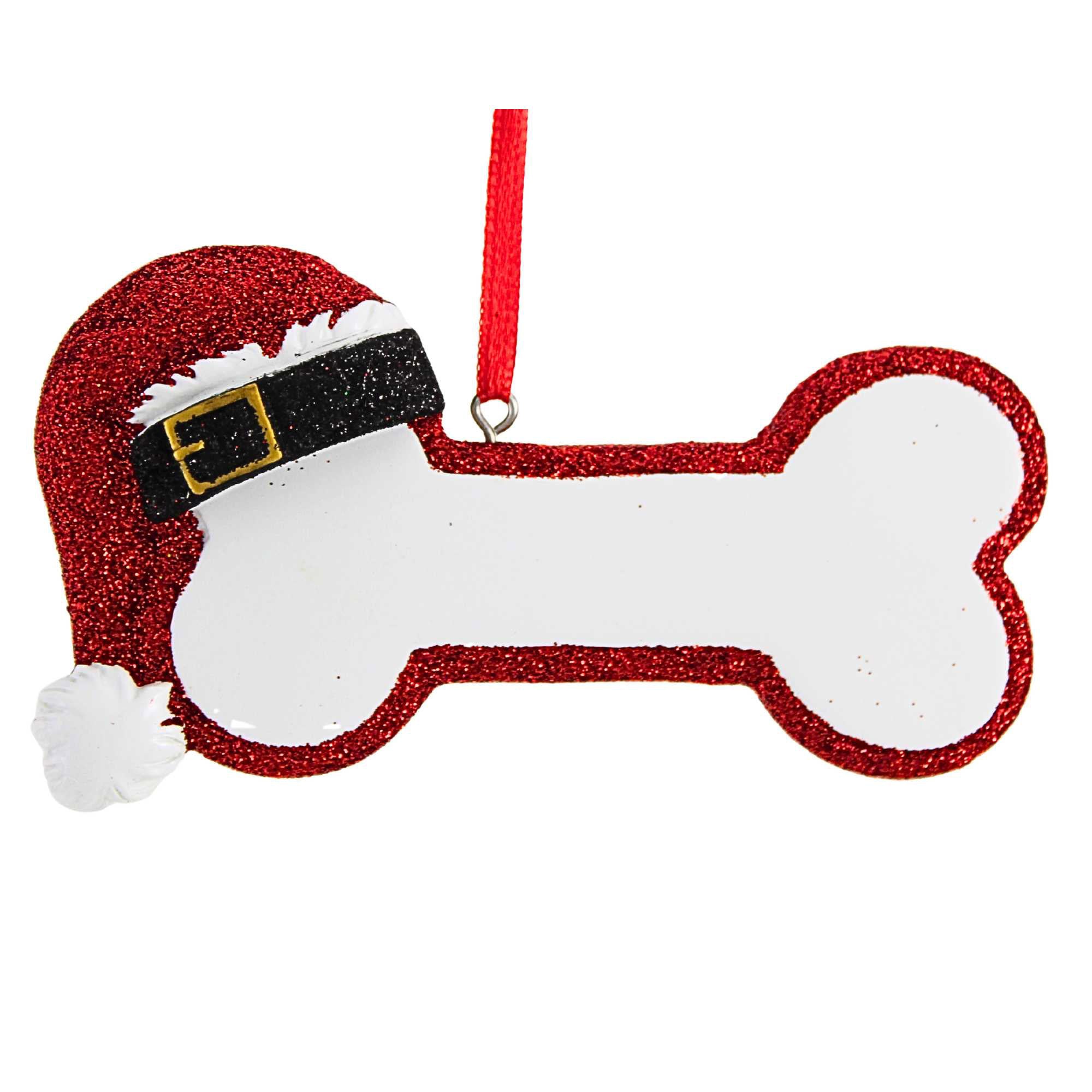 65385 Santa Dog Bone OR1438