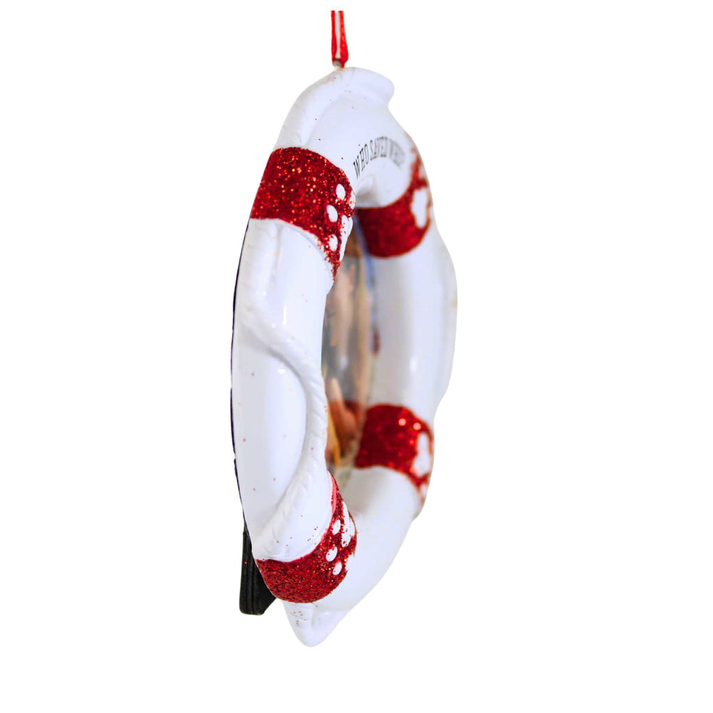 65393 Who Saved Who Picture Frame Ornament PF1713