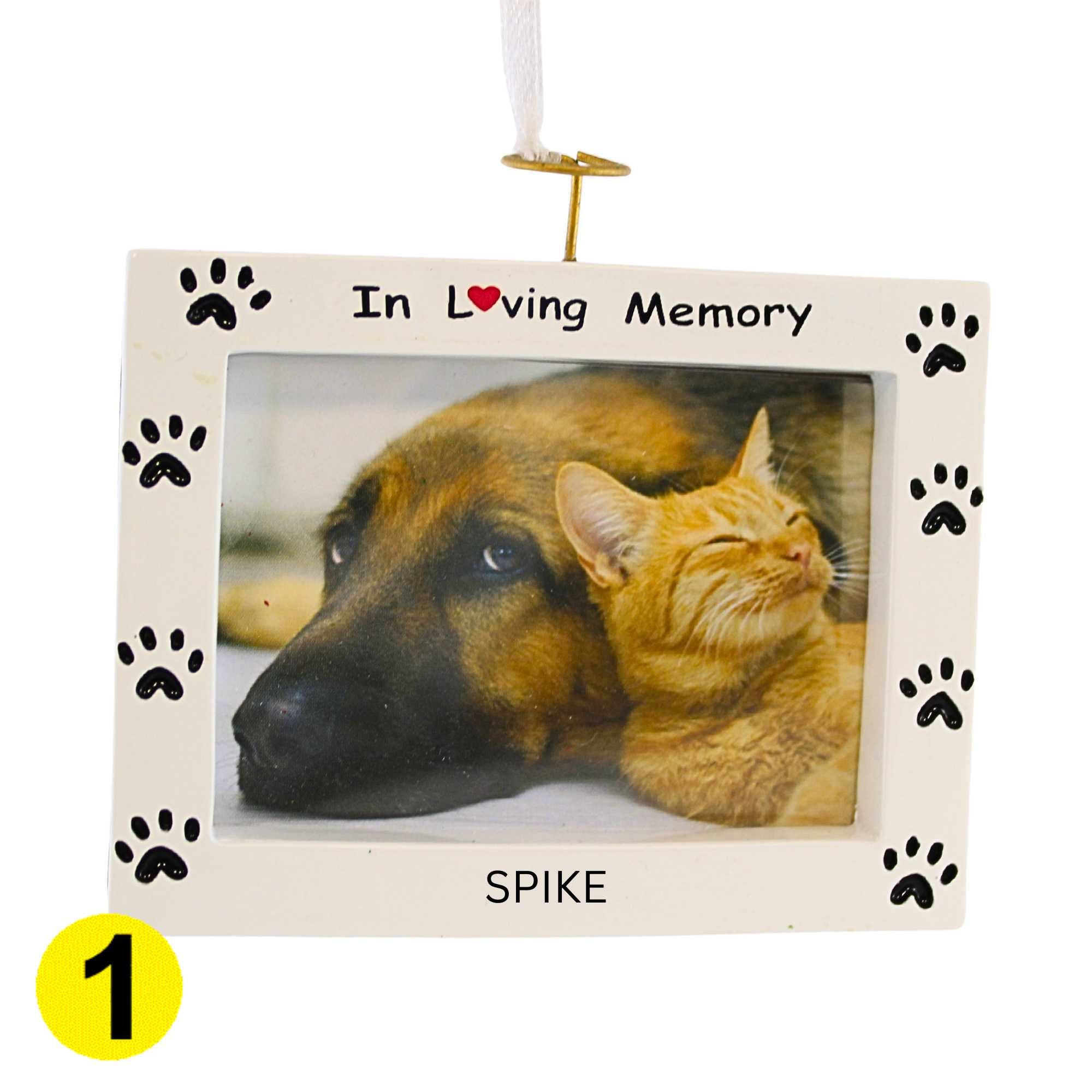 65397 Rest In Peace Pet Frame Ornament PF1145