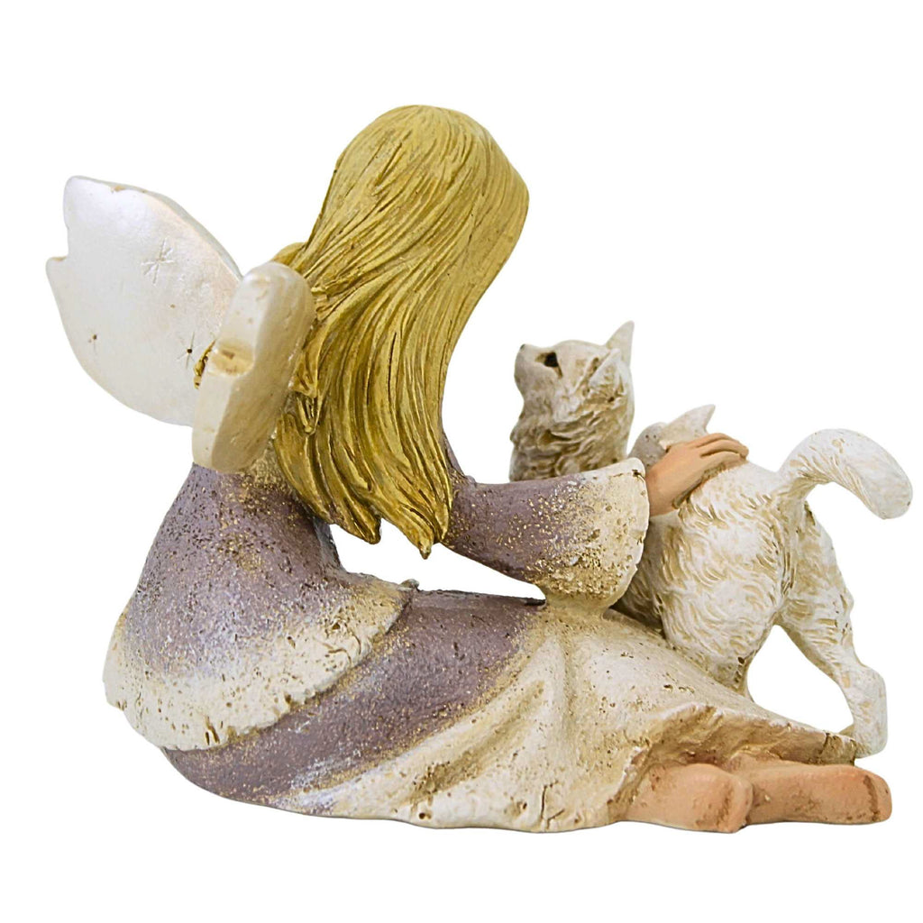 65902 Angel With Cat Figurine 22178